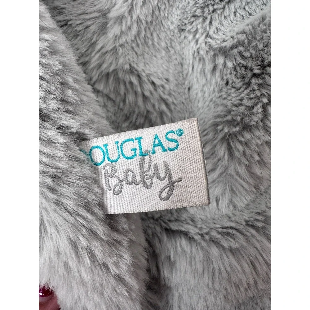 Douglas Baby Sshlumpie Gray Elephant Security Cuddle Blanket Plush Lovey 18